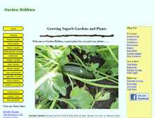Tablet Screenshot of gardenhobbies.com
